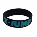 Pulsera de caucho X-jump negra