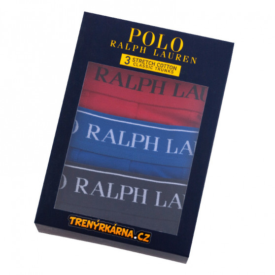 3PACK Boxers para hombre Ralph Lauren multicolor (714662050001)