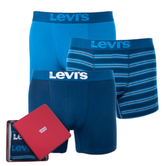 3PACK Boxers para hombre Levis multicolor (985026001 178)