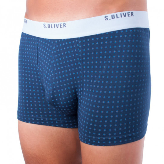 2PACK Boxers para hombre S.Oliver azul (26.899.97.4240 17E2)