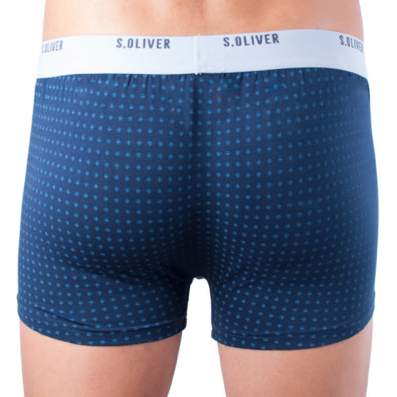 2PACK Boxers para hombre S.Oliver azul (26.899.97.4240 17E2)