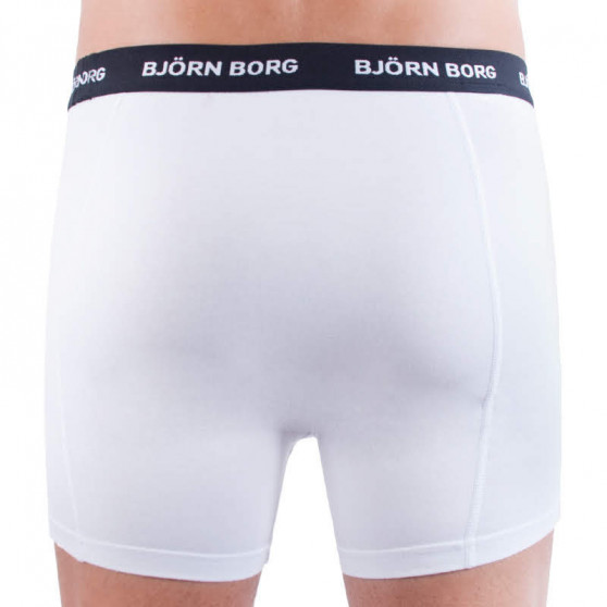 3PACK Boxers para hombre Bjorn Borg blanco (9999-1028-00011)