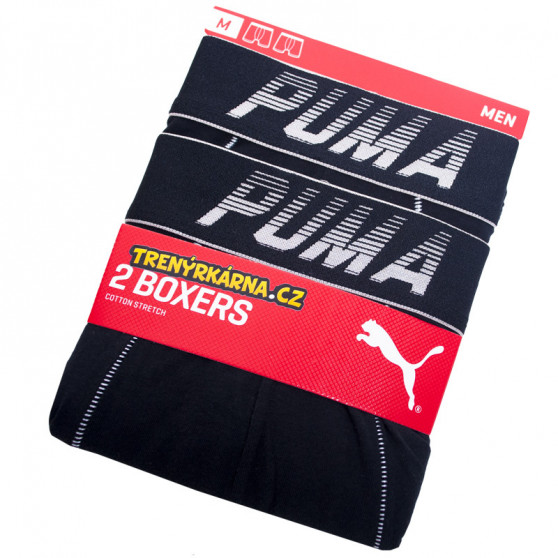 2PACK Boxers para hombre Puma negro (681004001 288)