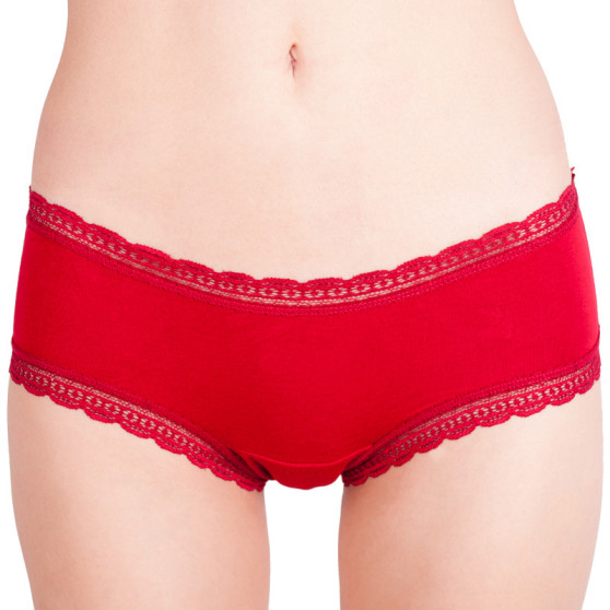 Braga de mujer Molvy roja con encaje (MD-726-FEU)