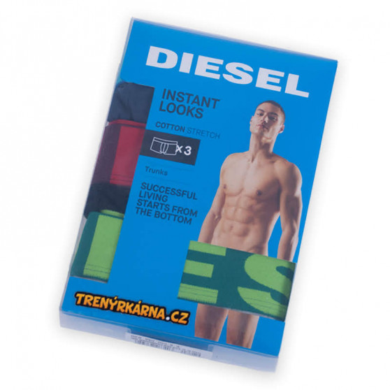 3PACK Boxers para hombre Diesel multicolor (00SAB2-0GAPG-12)