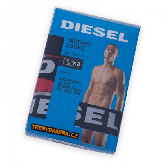 3PACK Boxers para hombre Diesel multicolor (00SAB2-0BATE-E4031)