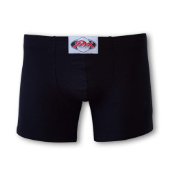 Boxers para hombre Styx largo clásico elástico negro (F660)