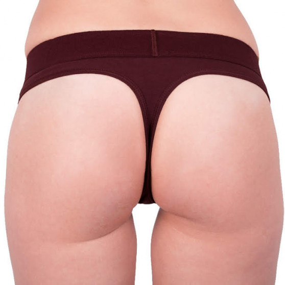 Tanga de mujer Calvin Klein rojo (QF4920E-XP2)