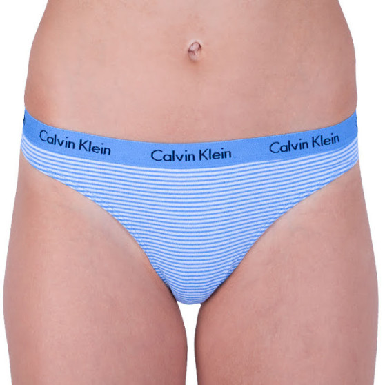 Tanga de mujer Calvin Klein multicolor (D1617E-PYZ)