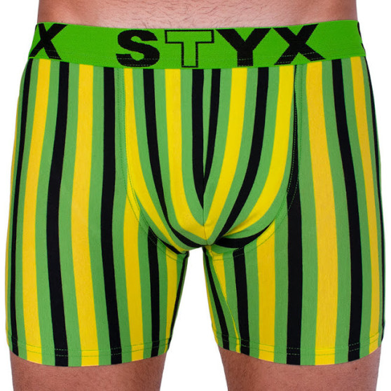 Boxers para hombre Styx largos deportivos elásticos multicolor (U865)