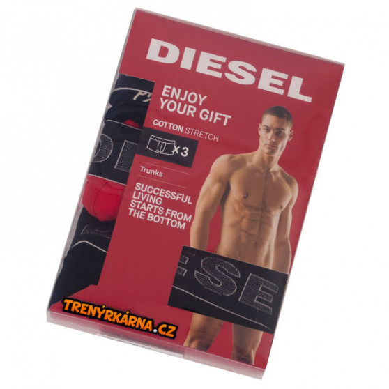 3PACK Boxers para hombre Diesel multicolor (00ST3V-0AAVL-E3976)