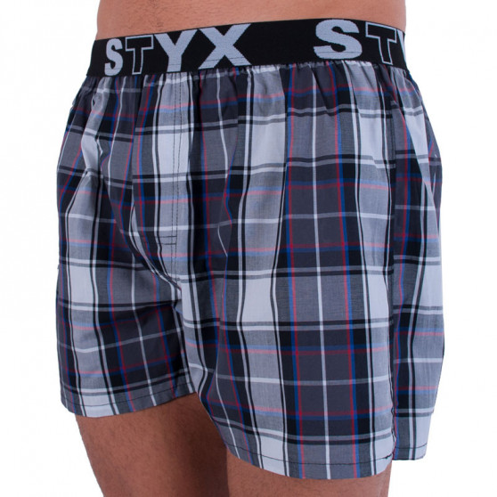 Calzones de hombre Styx elástico deportivo multicolor (B708)