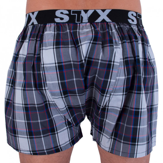 Calzones de hombre Styx elástico deportivo multicolor (B708)