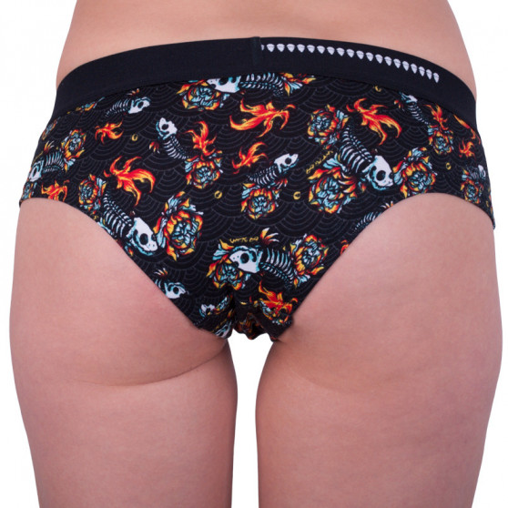 Braguitas de mujer 69SLAM boxer bamboo pez calavera