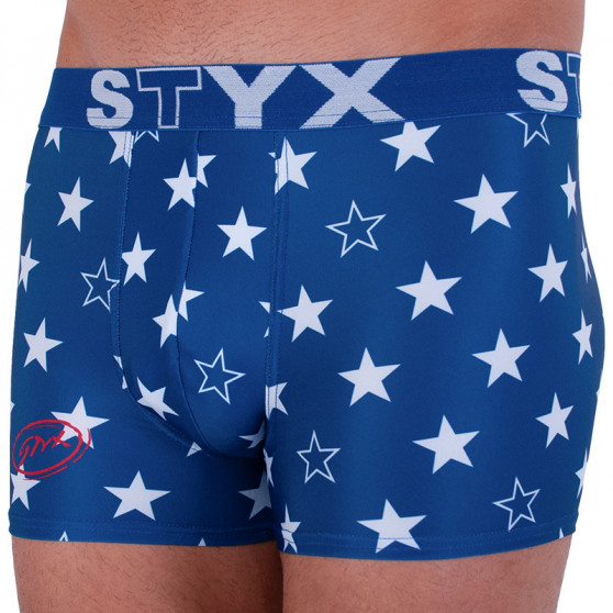 Boxers para hombre Styx art sports rubber stars (G658)