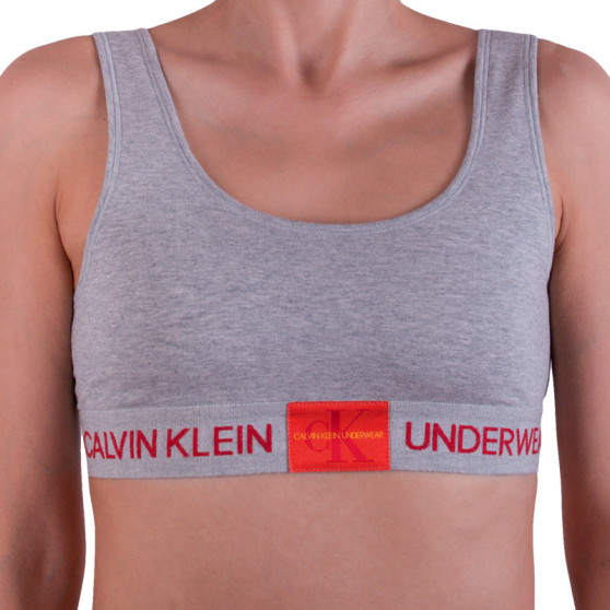 Sujetador de mujer Calvin Klein gris (QF4918E-020)