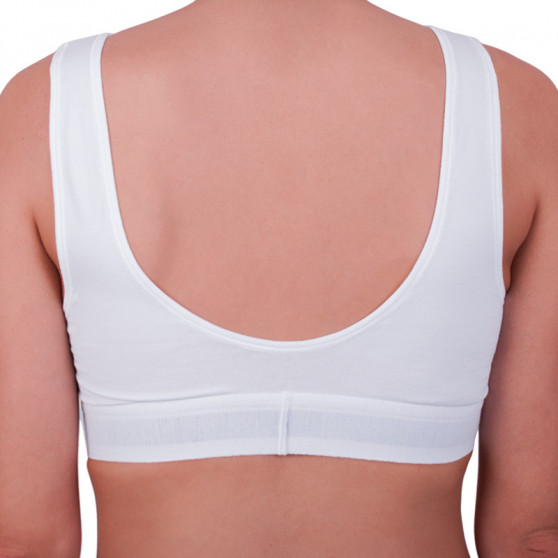 Sujetador de mujer Calvin Klein blanco (QF4918E-100)