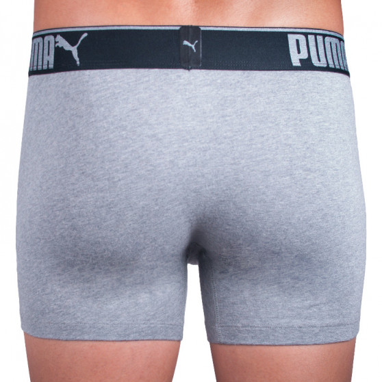 3PACK Boxers para hombre Puma gris (681030001 032)