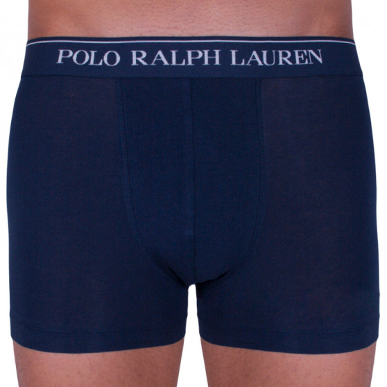 3PACK Boxers para hombre Ralph Lauren azul oscuro (714513424006)