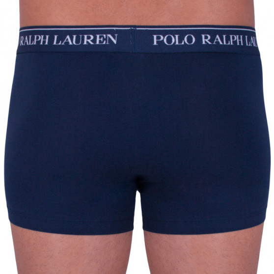 3PACK Boxers para hombre Ralph Lauren azul oscuro (714513424006)