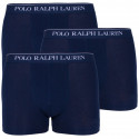 3PACK Boxers para hombre Ralph Lauren azul oscuro (714513424006)