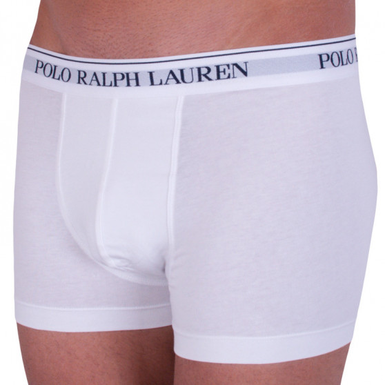 3PACK Boxers para hombre Ralph Lauren blanco (714513424001)