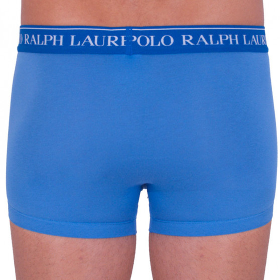 3PACK Boxers para hombre Ralph Lauren azul (714662050011)