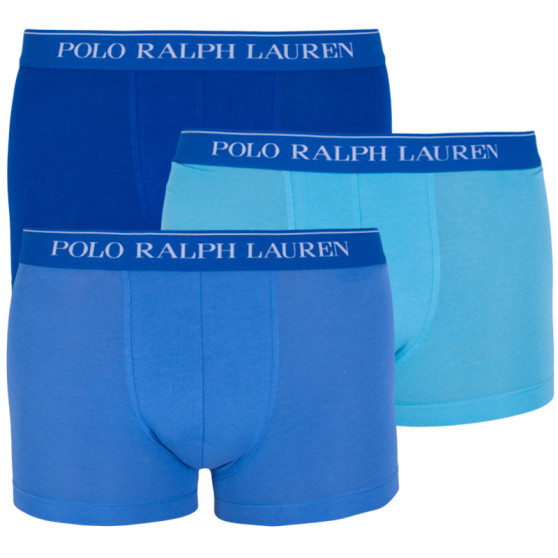 3PACK Boxers para hombre Ralph Lauren azul (714662050011)