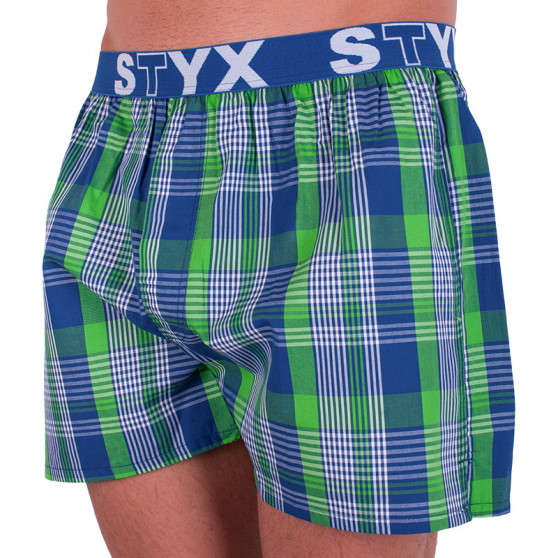 Calzones de hombre Styx elástico deportivo multicolor (B635)