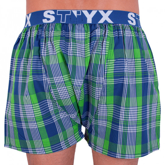 Calzones de hombre Styx elástico deportivo multicolor (B635)