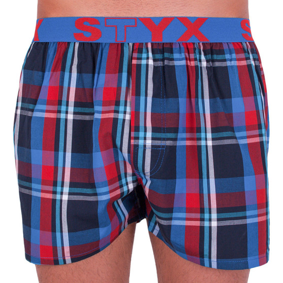 Calzones de hombre Styx elástico deportivo multicolor (B634)