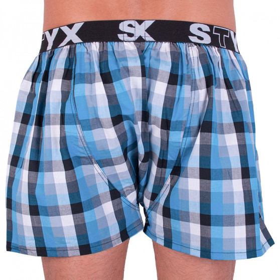 Calzones de hombre Styx elástico deportivo multicolor (B637)