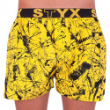 Calzones de hombre Styx art deportes goma Jáchym amarillo (B751)