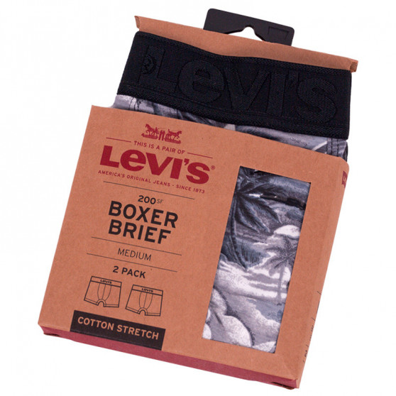 2PACK Boxers para hombre Levis multicolor (995005001 703)