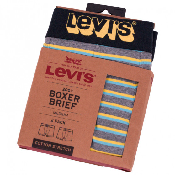 2PACK Boxers para hombre Levis multicolor (995004001 758)