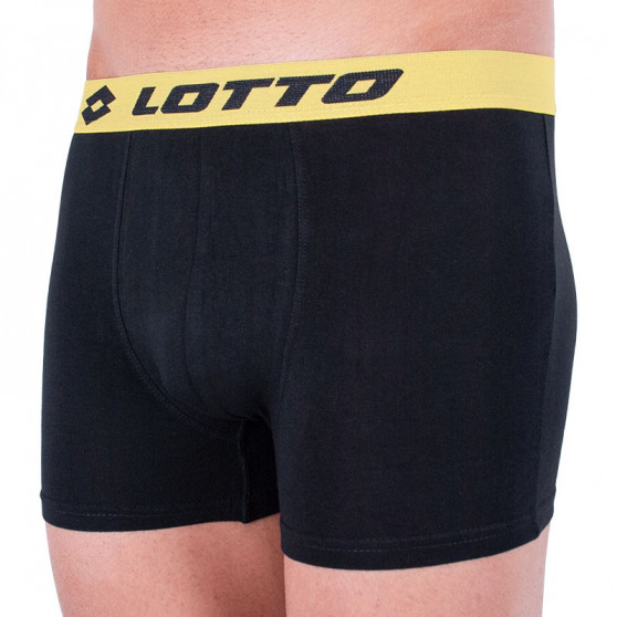 Boxers para hombre Lotto negro y amarillo (30.51.02.18d)