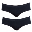 2PACK bragas de mujer Calvin Klein negro (QD3696E-001)