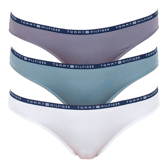 3PACK bragas de mujer Tommy Hilfiger multicolor (UW0UW00562 057)