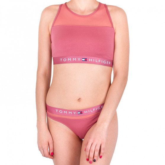 Sujetador de mujer Tommy Hilfiger rosa (UW0UW00012 503)