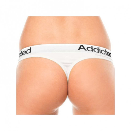 Tanga de mujer Addicted blanco