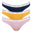 3PACK bragas de mujer Tommy Hilfiger multicolor (UW0UW00043 033)