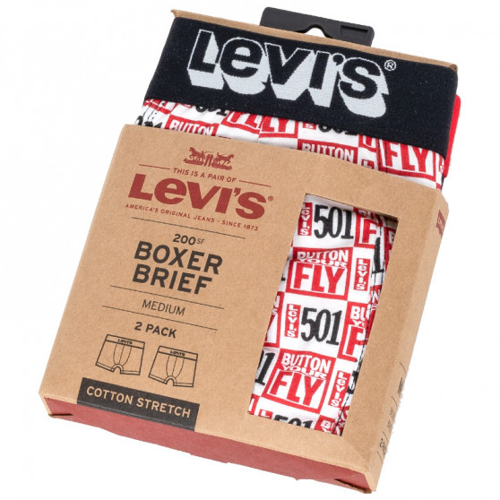 2PACK Boxers para hombre Levis multicolor (995010001 072)