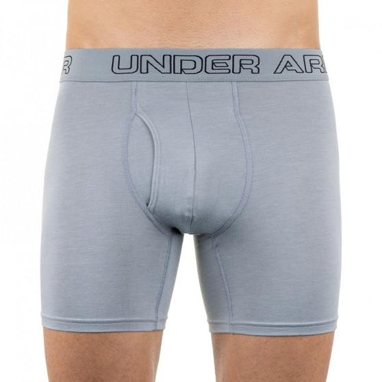 3PACK Boxers para hombre Under Armour gris (1277279 039)