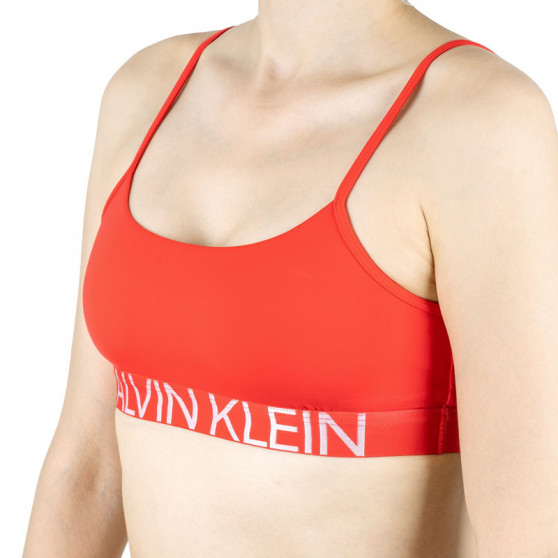 Sujetador de mujer Calvin Klein rojo (QF5181E-DFU)