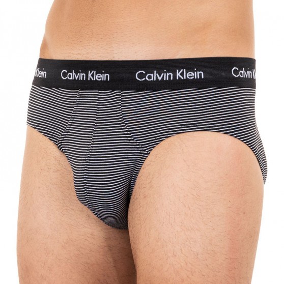 3PACK calzoncillos para hombre Calvin Klein multicolor (U2661G-IOT)