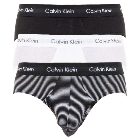 3PACK calzoncillos para hombre Calvin Klein multicolor (U2661G-IOT)