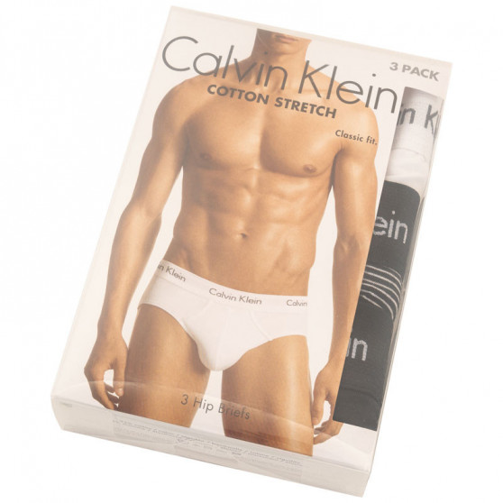 3PACK calzoncillos para hombre Calvin Klein multicolor (U2661G-IOT)