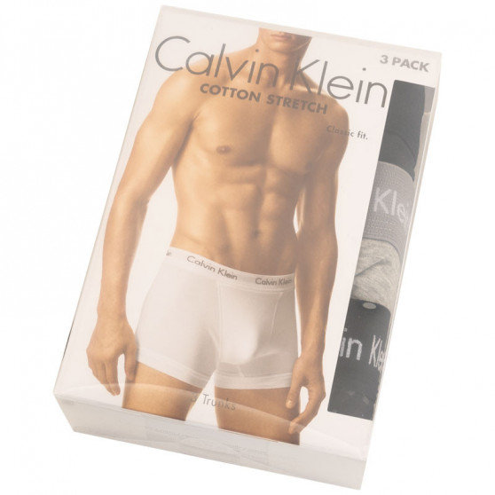 3PACK Boxers para hombre Calvin Klein multicolor (U2662G-YKS)