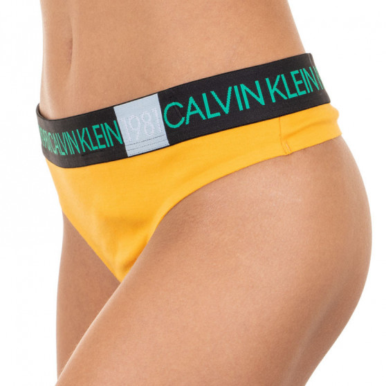 Tanga de mujer Calvin Klein naranja (QF5448E-1ZK)