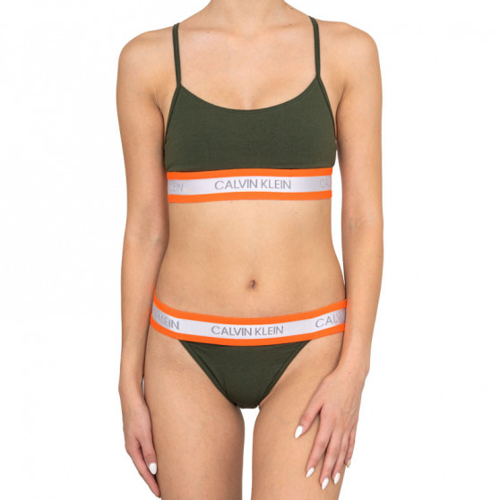 Sujetador de mujer Calvin Klein verde (QF5459E-FDX)